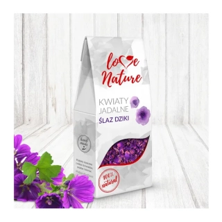 Jedlé sušené kvety - slez lesný 15g